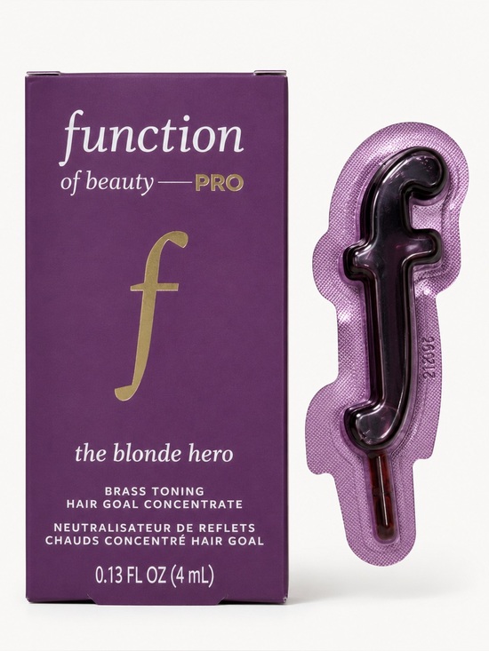 Function of Beauty Other - Function of Beauty PRO Blonde Hero Brass Toning Concentrate 4mL NIB Free add-on